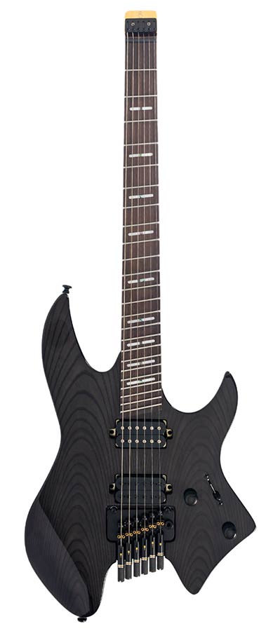 Sire Guitars X6H6/TBK Transparent Black X6 Headless Elektrische gitaar