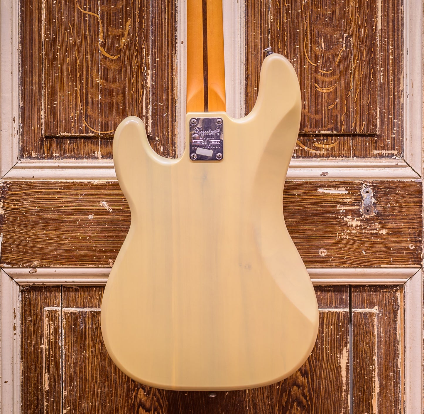 Squier 40th Ann. Precision Bass Satin Vintage Blonde Basgitaar (occasion)