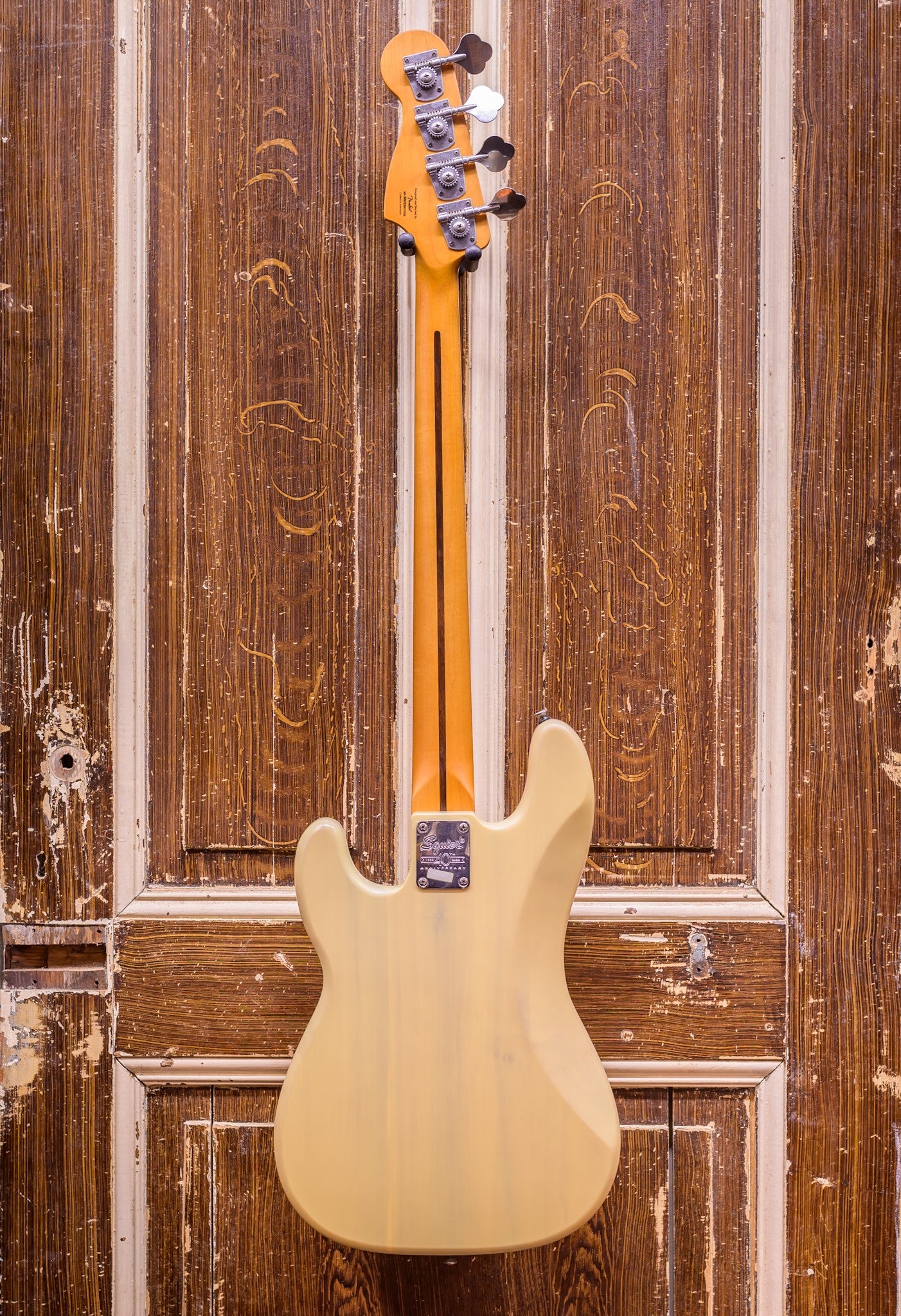 Squier 40th Ann. Precision Bass Satin Vintage Blonde Basgitaar (occasion)