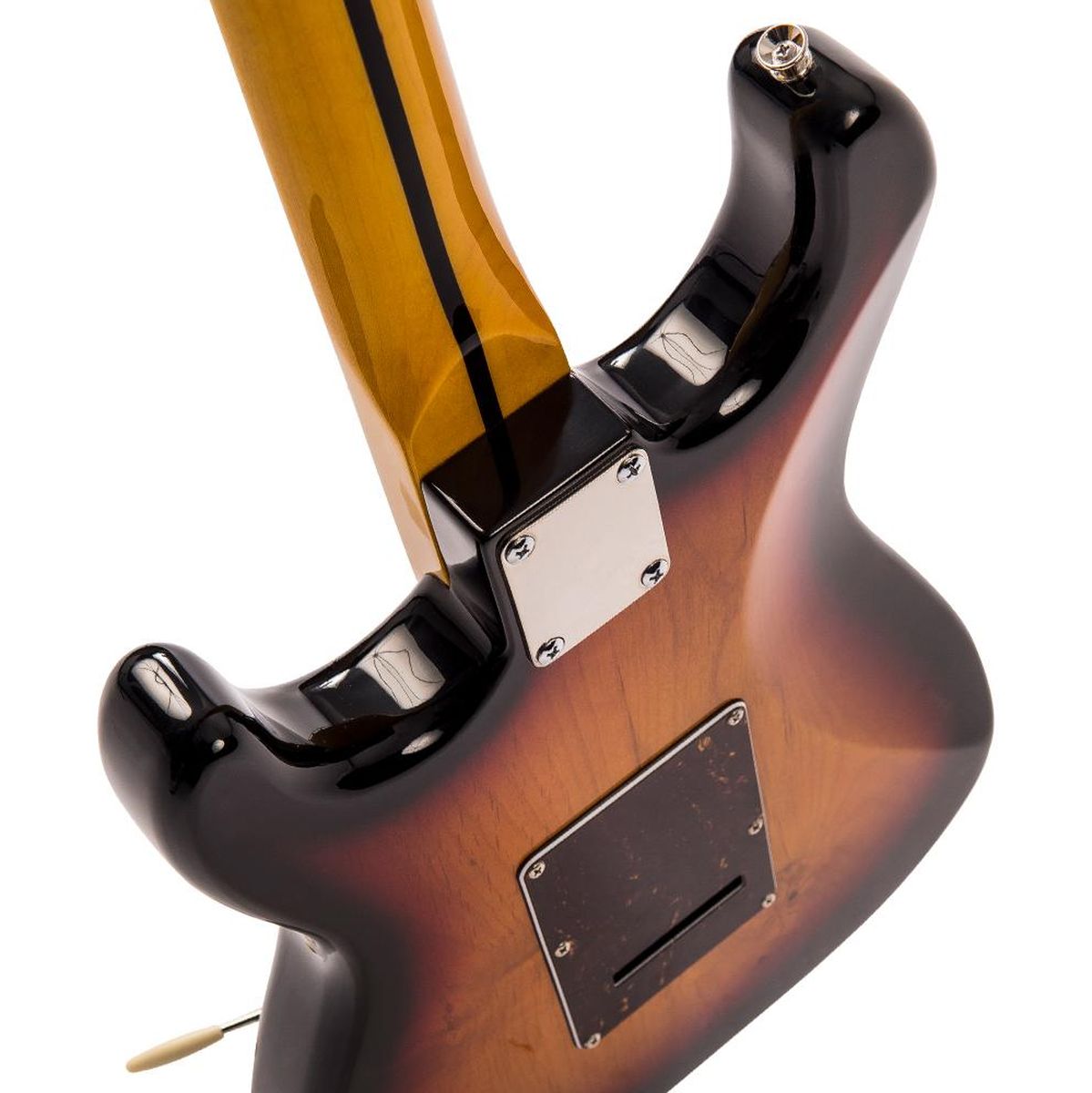 Vintage Electric Guitar-Maple Fingerboard - Sunset Sunburst
