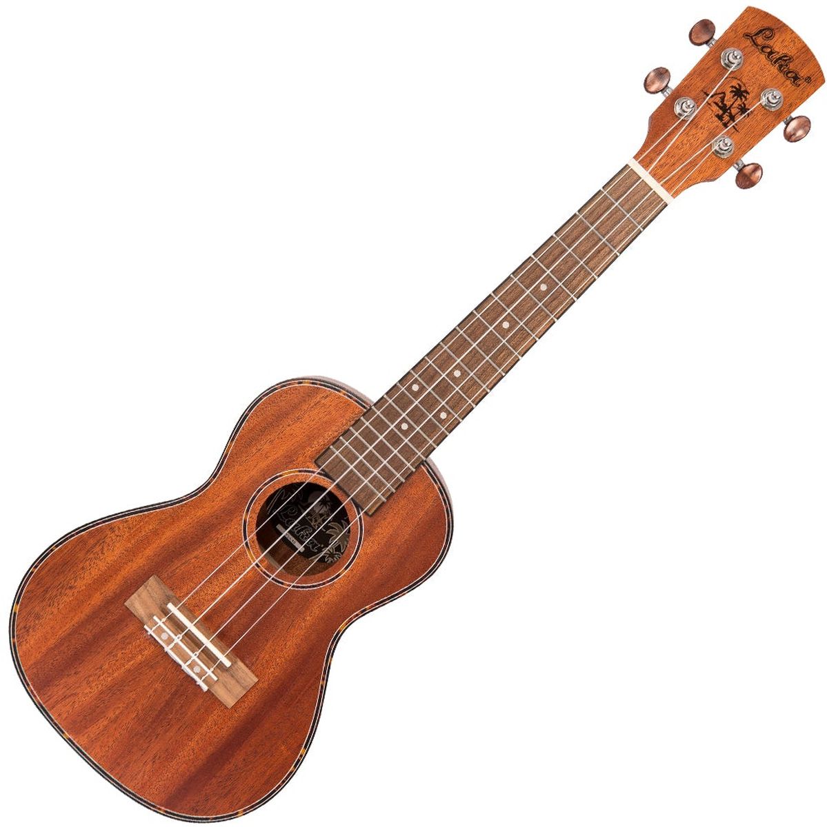 Laka Mahogany Deluxe Series Ukulele & Bag - Concert