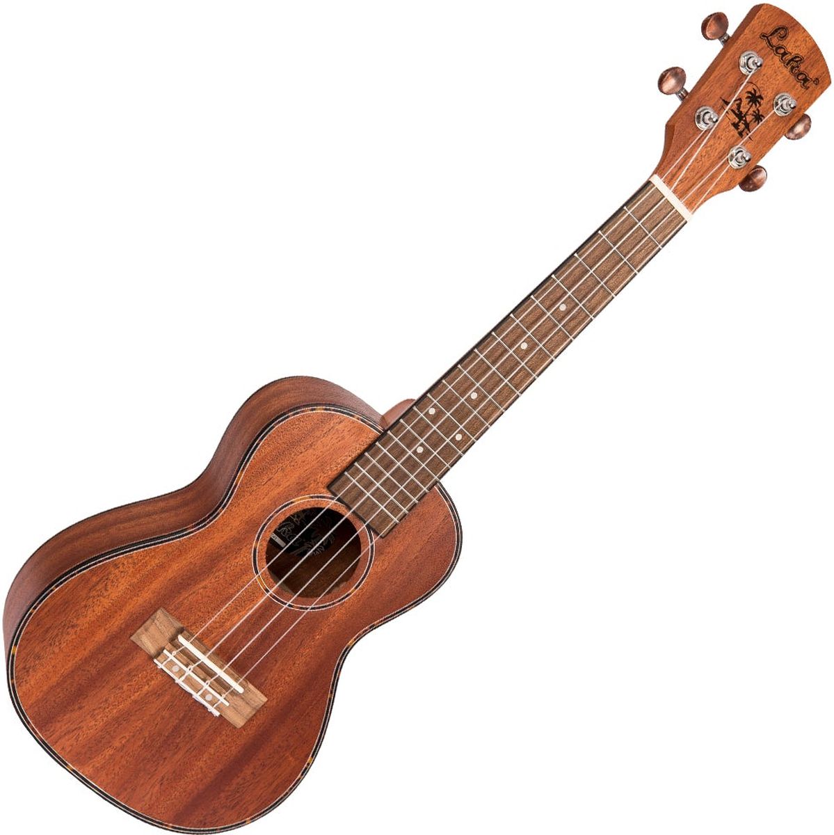 Laka Mahogany Deluxe Series Ukulele & Bag - Concert
