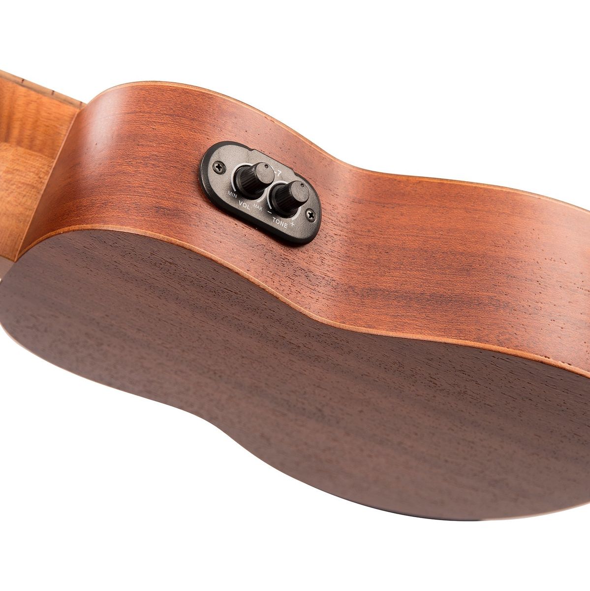 Laka Mahogany Series Electro Ukulele & Bag - Soprano
