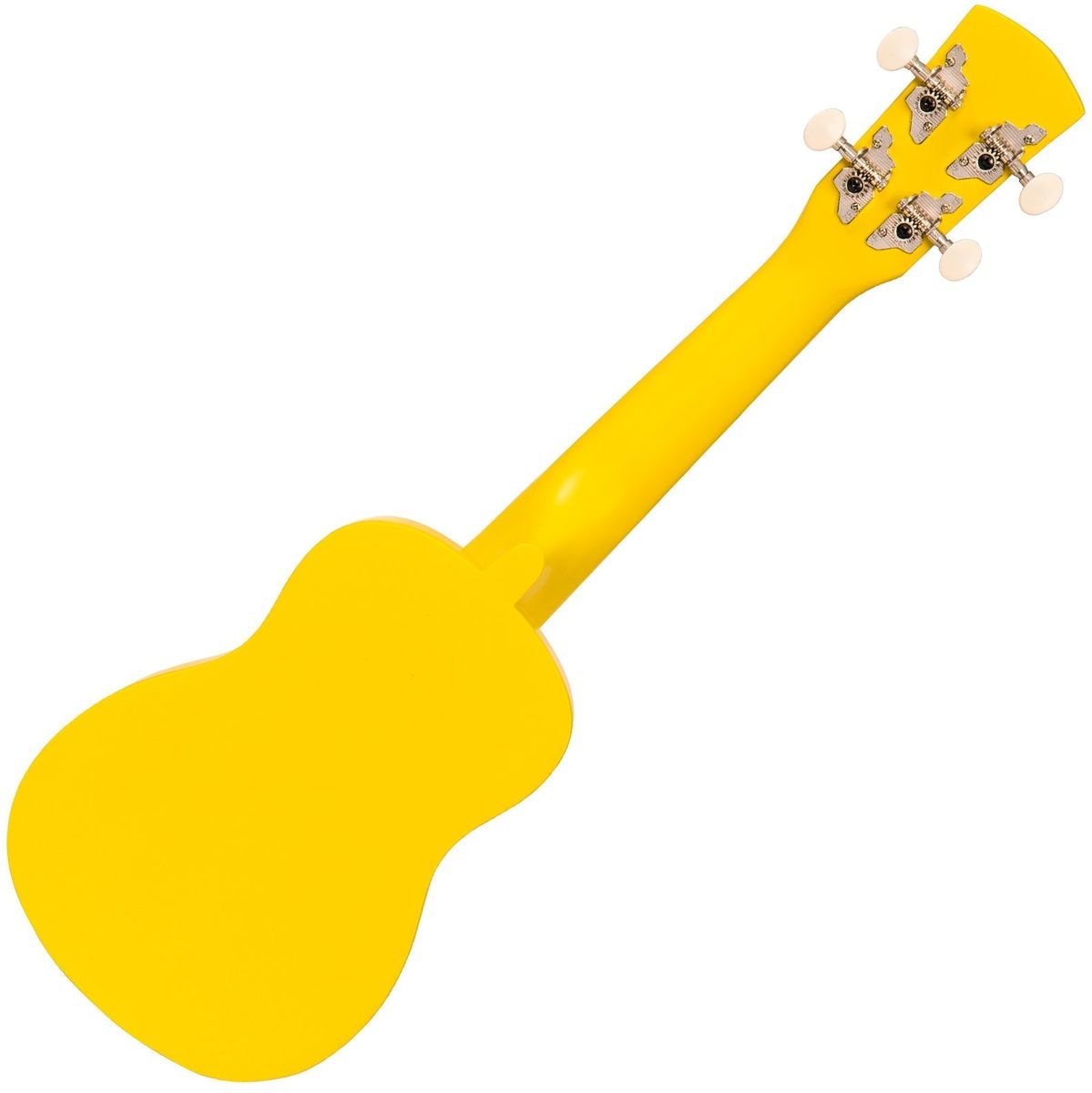 Laka Rainbow Series Ukulele & Bag - Yellow