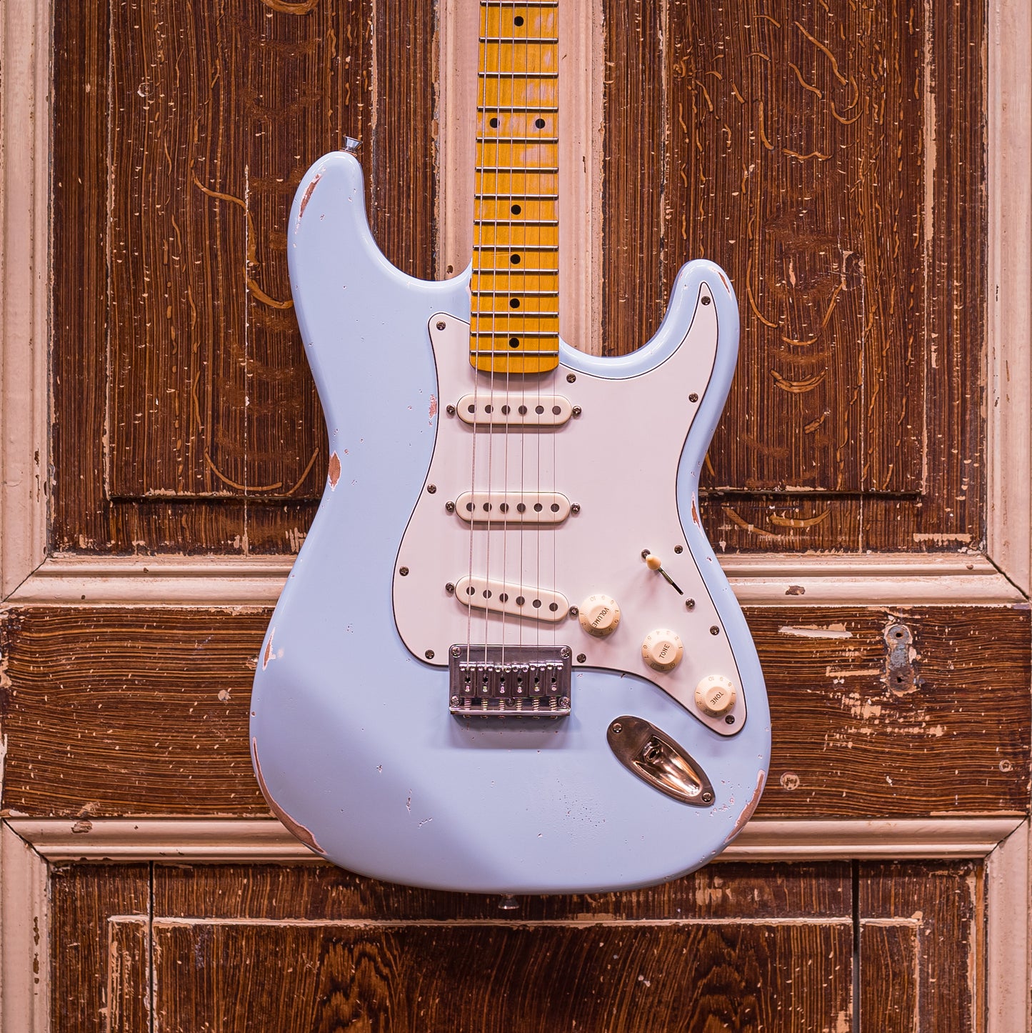 VerboomGuitars S-model Daphne Blue Elektrische Gitaar (MADE IN GRONINGEN)