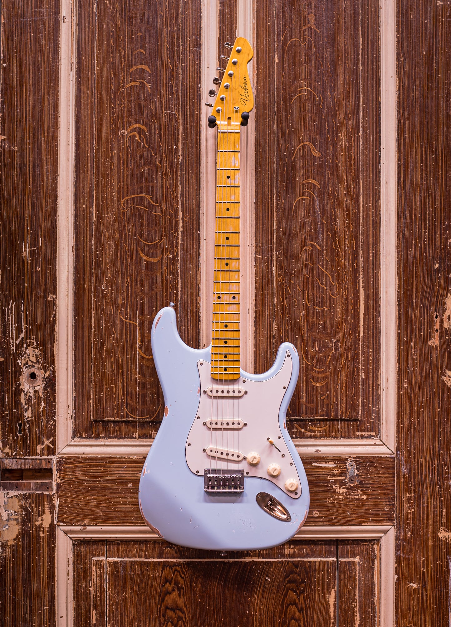VerboomGuitars S-model Daphne Blue Elektrische Gitaar (MADE IN GRONINGEN)