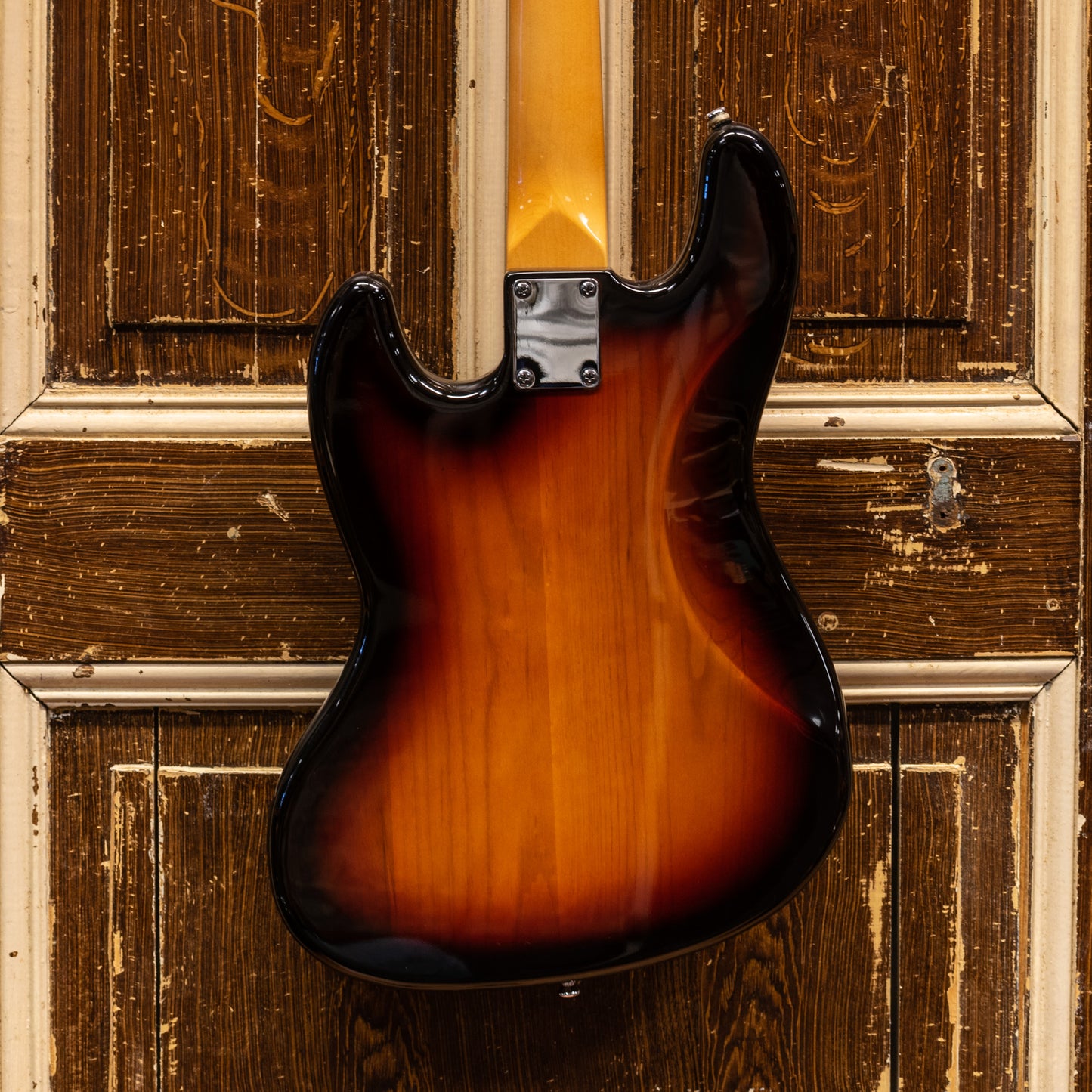 Vintage VJ74 Jazz Bass Sunset Sunburst Basgitaar