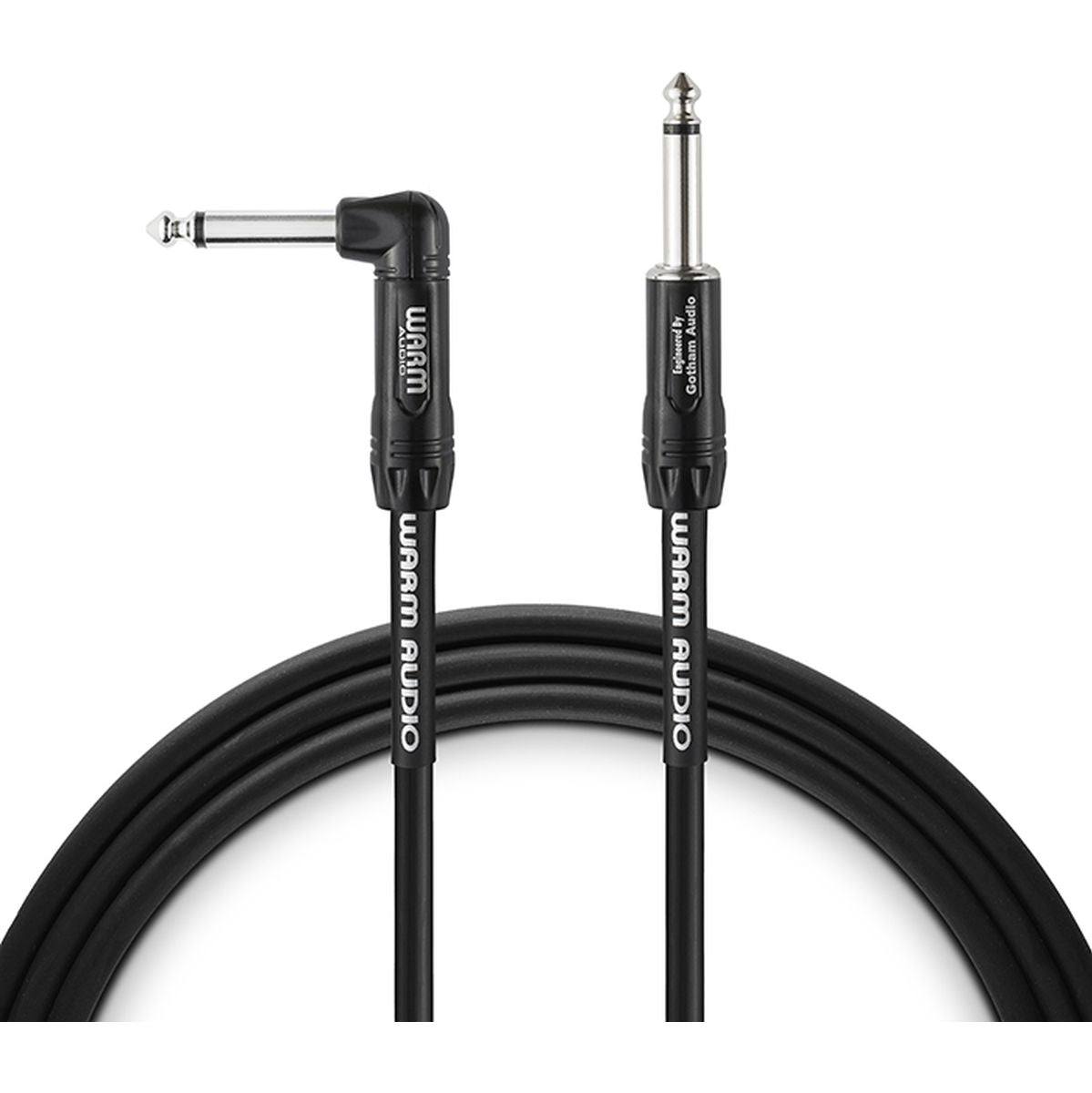 Warm Audio Pro Series - 1 End Rgt-Angle Instrument Cable 10' (3.0 M)