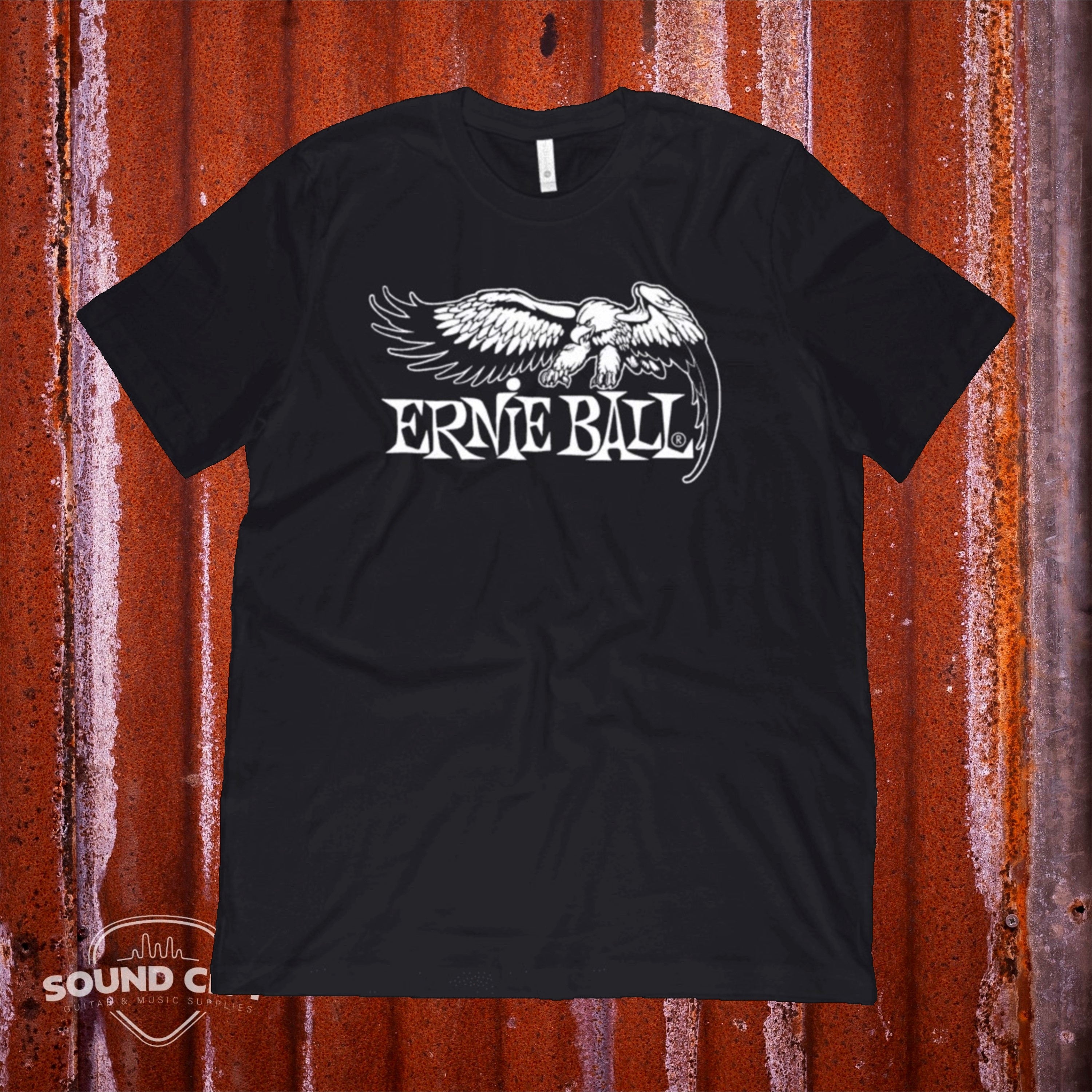 Ernie Ball Eagle T-Shirt Black
