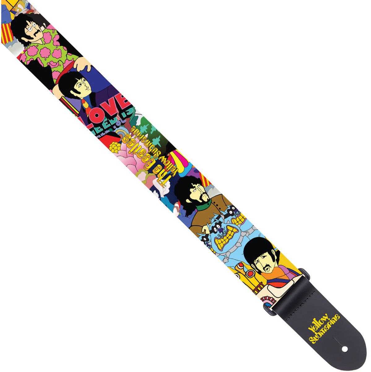 The Beatles Yellow Submarine Strap - Mounting