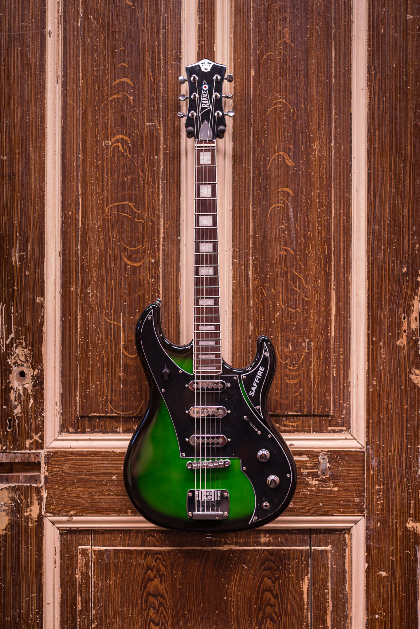 Rapier Saffire Greenburst Elektrische gitaar