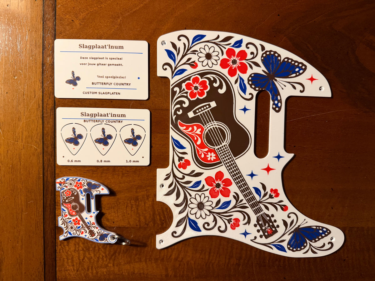 Butterfly Country – Custom Slagplaat van Slagplaat’inum