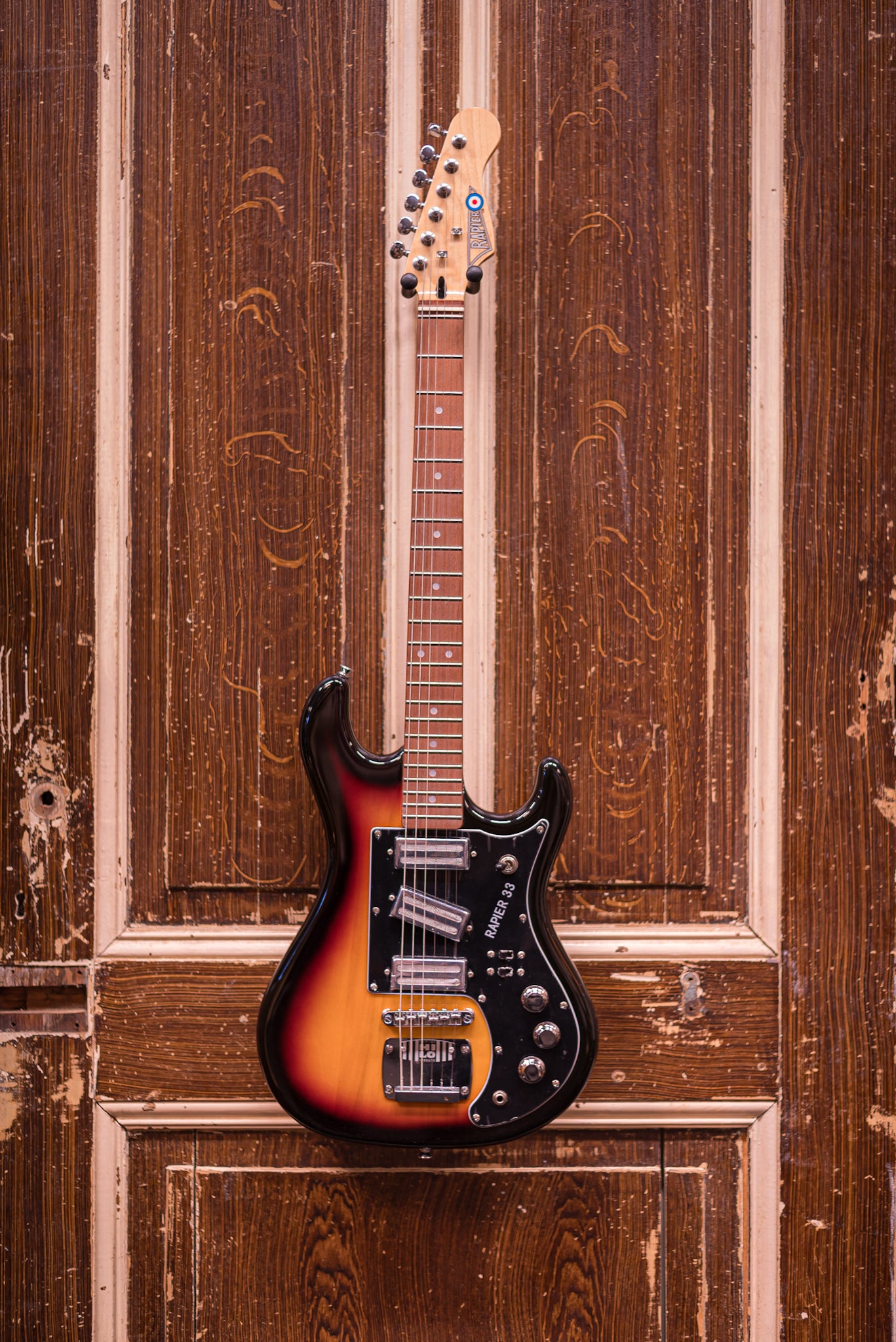 Rapier 33 Electric Guitar ~ 3 Tone Sunburst