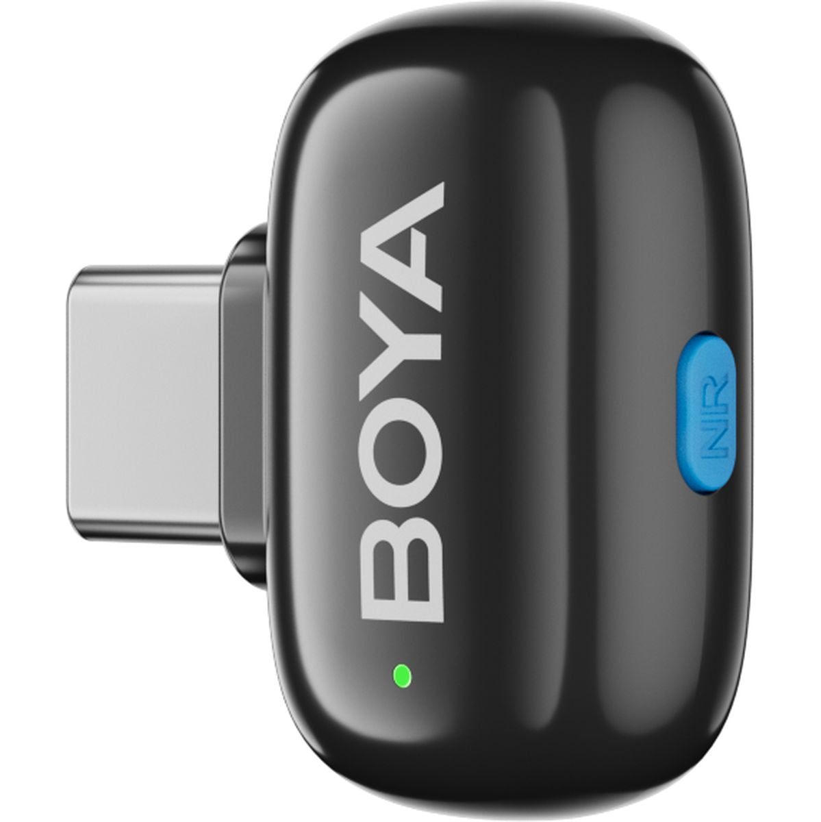Boya Mini-15 Ultra-Mini Draadloze Microfoonset (USB-C & Lightning, Zwart)
