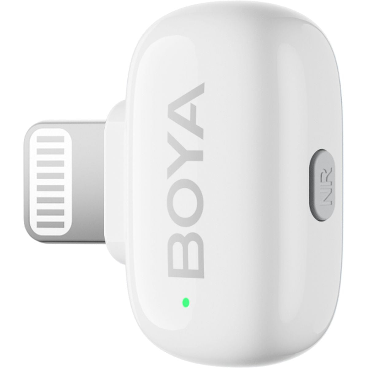 Boya MINI-13 Ultra-Mini Wireless Microphone (White, USB-c & Lightning)