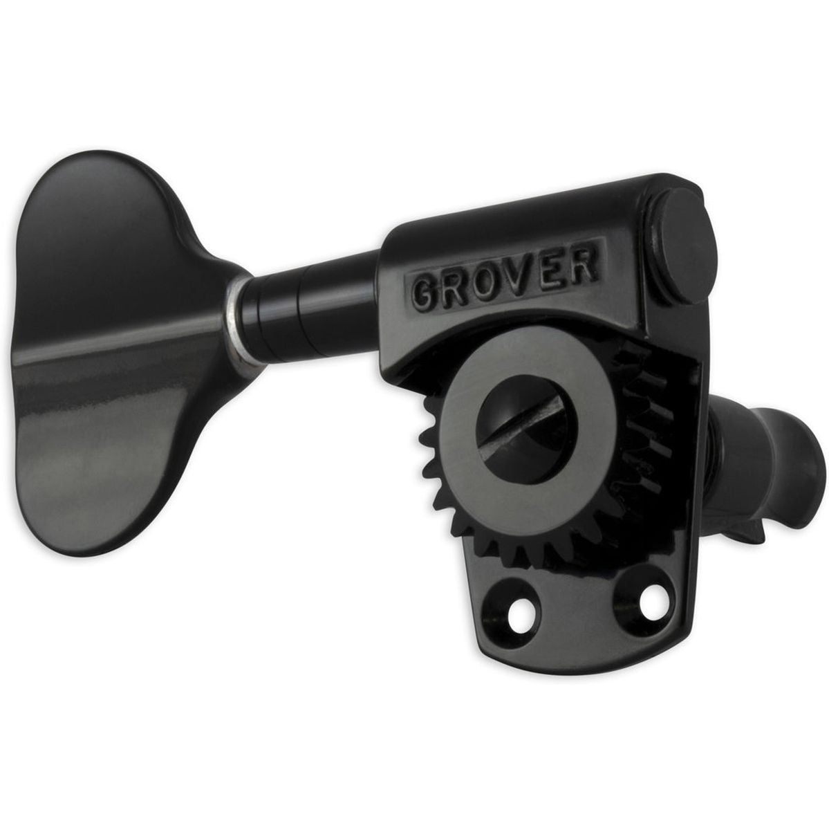 Grover Titan Bass Mheads Black Chrome