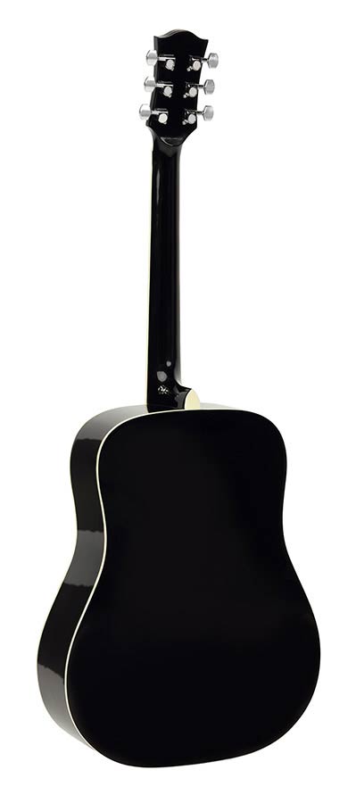 Richwood RD-12-BK Black Artist Series Dreadnought Westerngitaar