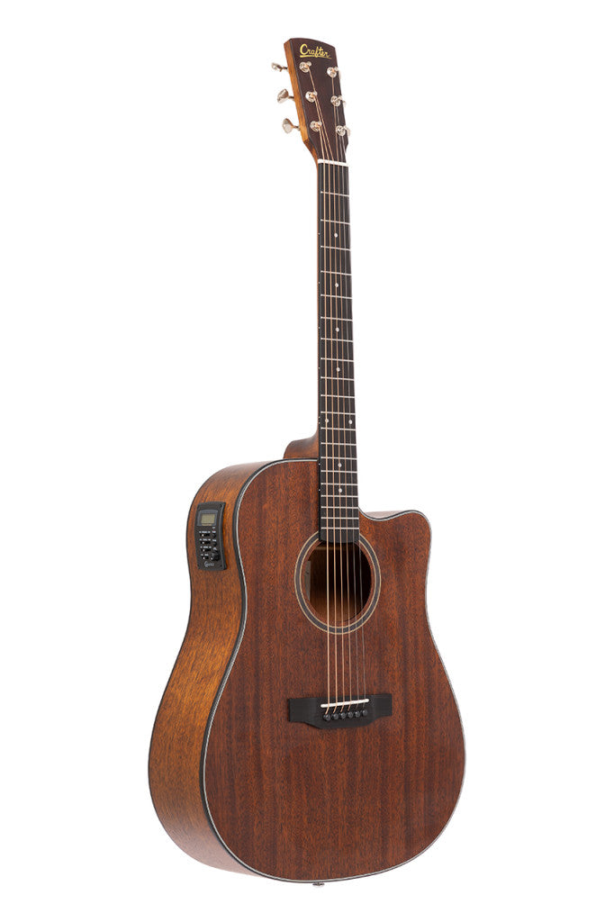 Crafter Lite D15CE Mahonie Dreadnought Westerngitaar
