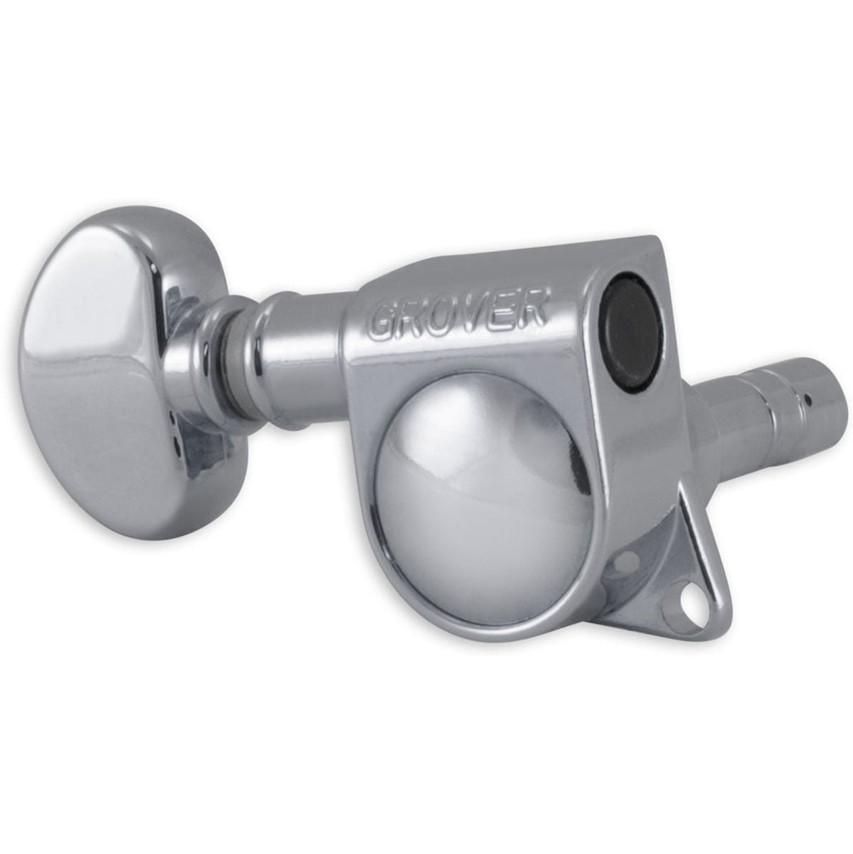 Grover 6 In Line Mini Locking Mheads Left Hand Chrome