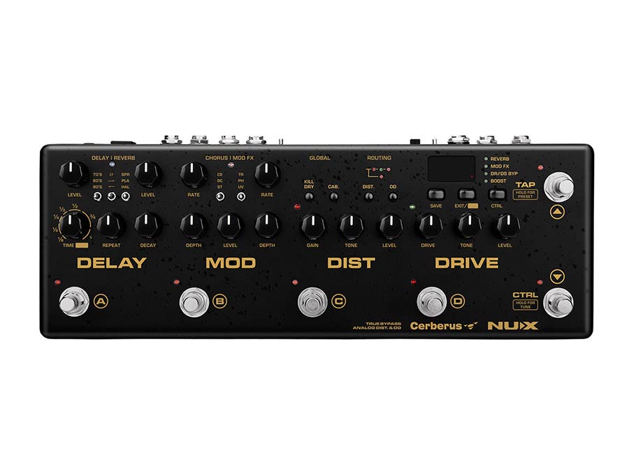 NUX Cerberus Gitaar Multi-Effect Pedaal