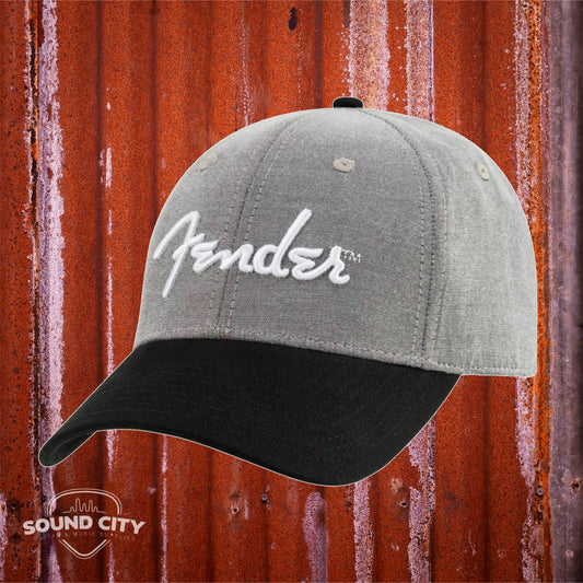 Fender Dad Hat Gray/Black