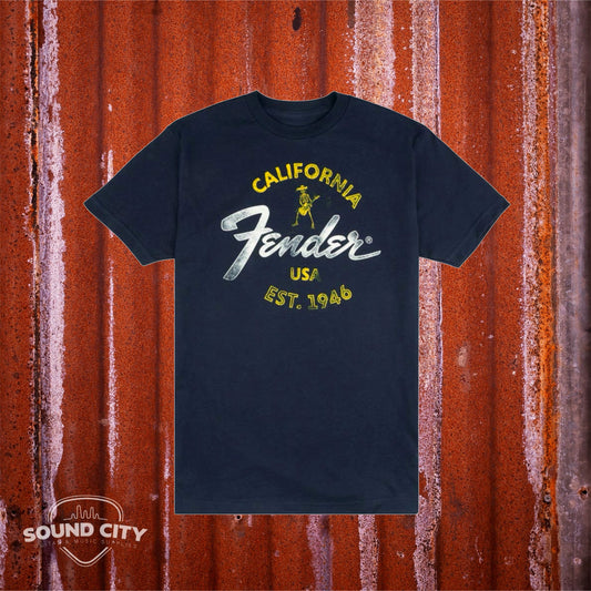 Fender Clothing Baja Blue T-shirt