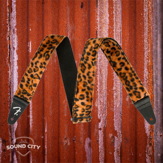 Fender Wild Animal Print gitaarband - Wild Leopard