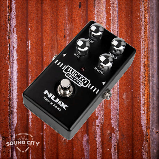NUX RDP10 Reissue Series Heavy American Overdrive RECTO DISTORTION Effectpedaal