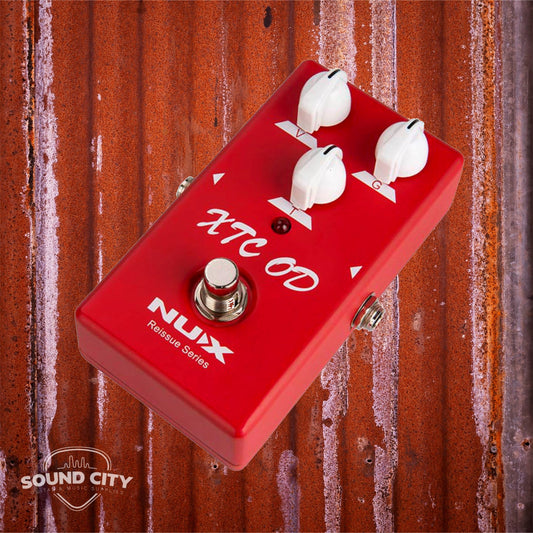 NUX XTC-10 Reissue Series Red Channel Rich Overdrive XTC OD Effectpedaal
