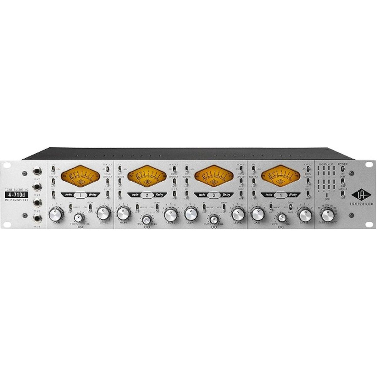 Universal Audio 4-710D FOUR-Channel Mic Pre