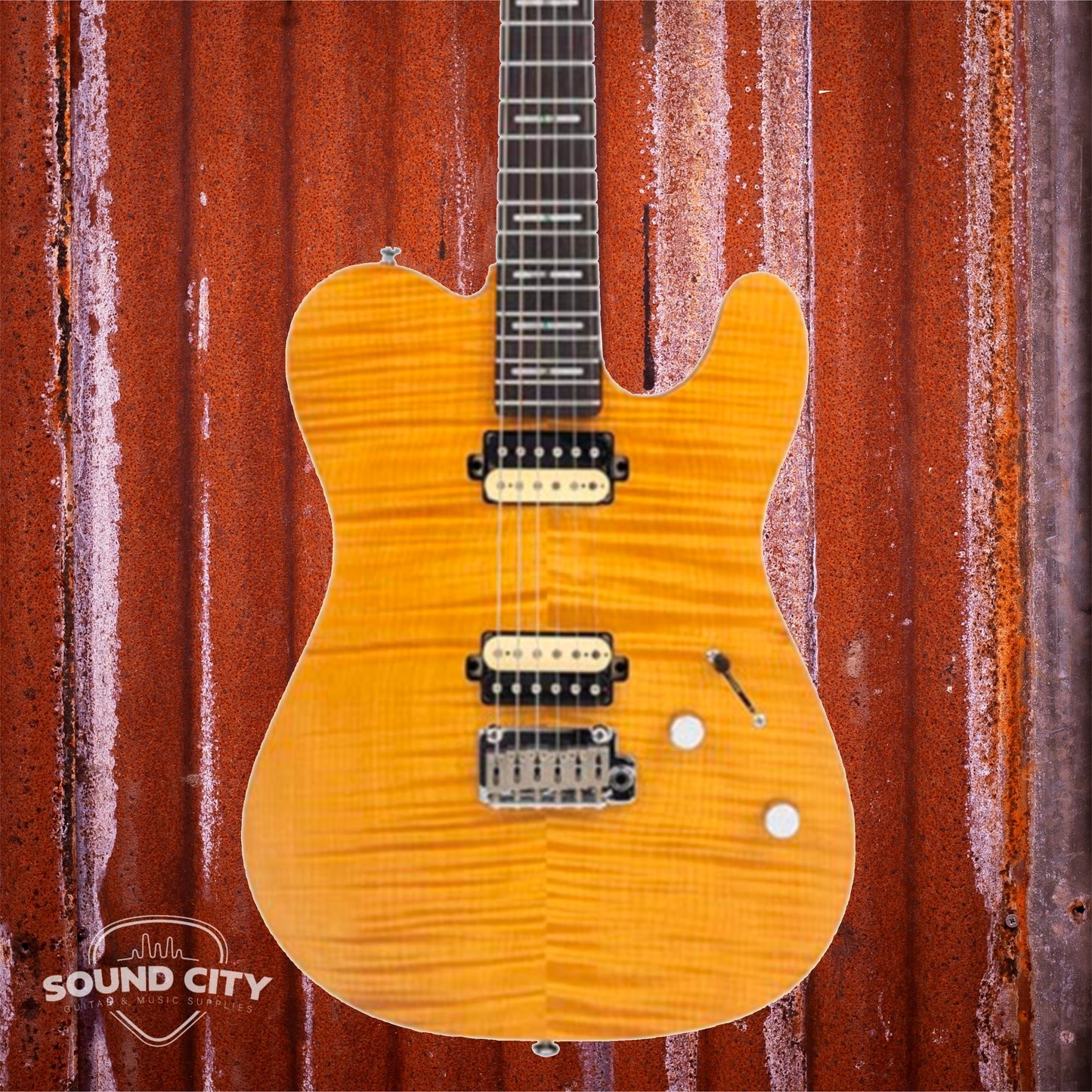 Sire Guitars T7+ FM/NT Natural Satin T7 FM Elektrische gitaar