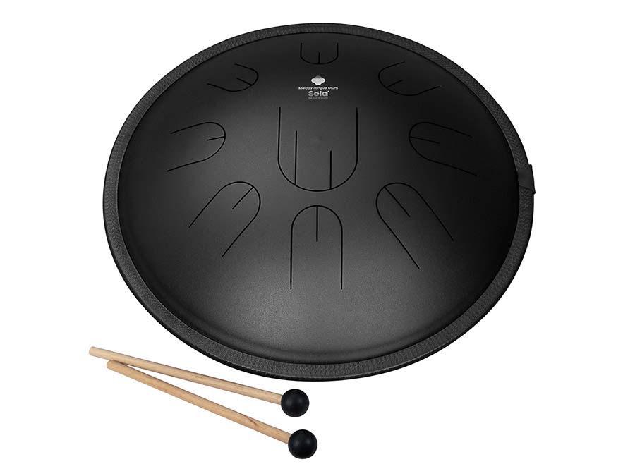 Sela 380 Tongue drum 14" D Kurd Black