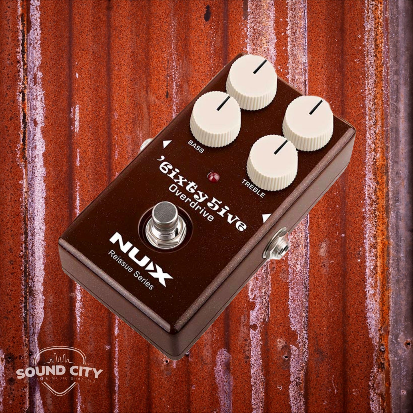 NUX 65O-10 Reissue Series Overdrive 6IXTY 5IVE OVERDRIVE Effectpedaal