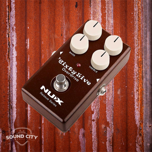 NUX 65O-10 Reissue Series Overdrive 6IXTY 5IVE OVERDRIVE Effectpedaal