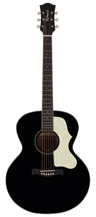 Richwood HSJ-55-BK Heritage Series Jumbo Westerngitaar