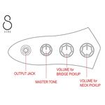 Sire Basses V1 4/TP Tide Pool (passief) Basgitaar
