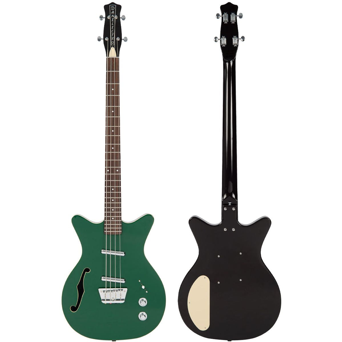 Danelectro Fifty Niner Long Scale Bass - Jade Top basgitaar