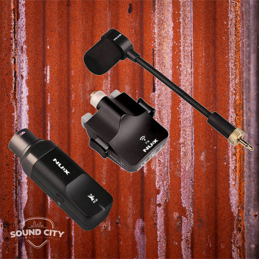 NUX Wireless B6 2.4 GHz draadloos systeem voor saxofoon