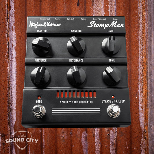 Hughes & Kettner StompMan Powered Preamp pedaal 50W
