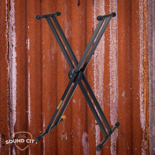 Hercules 120B Keyboard Stand, EZ-LOK system, X-style