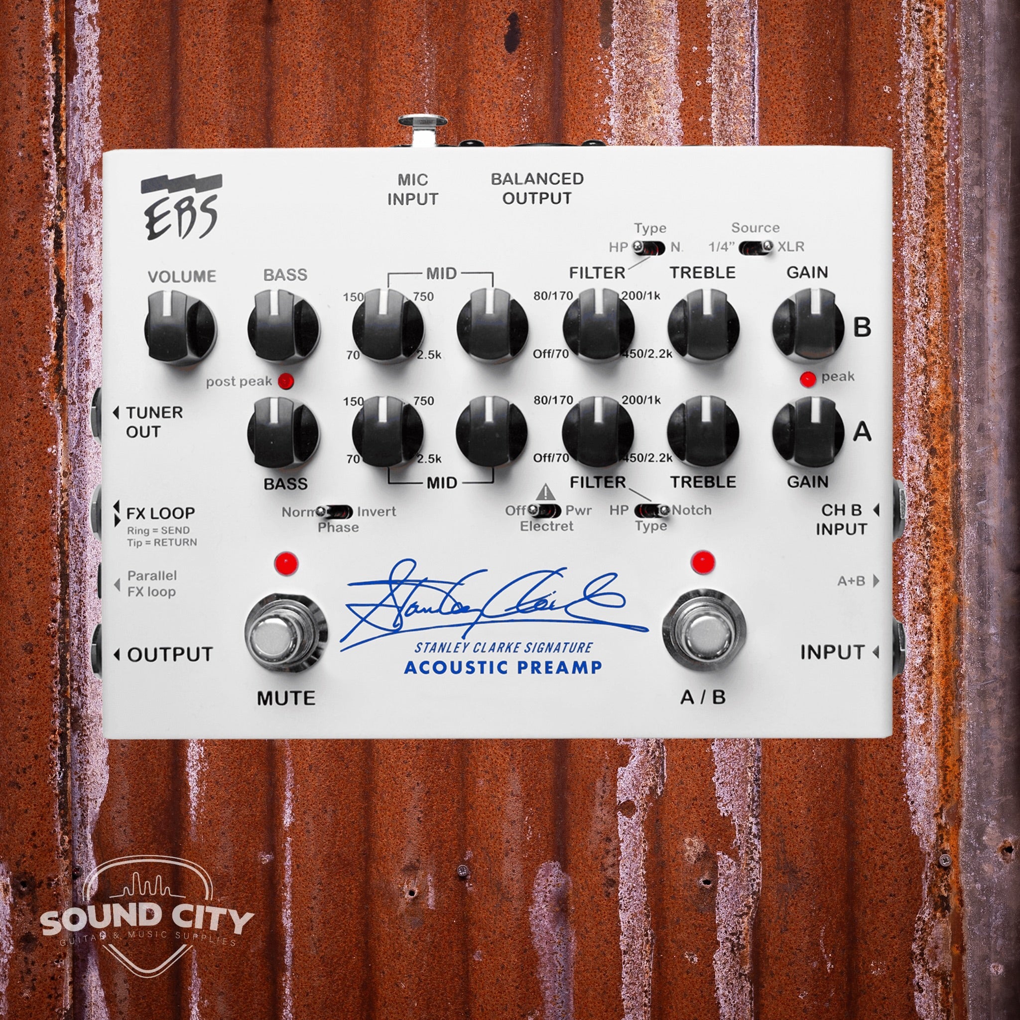 EBS Stanley Clarke Bass Preamp