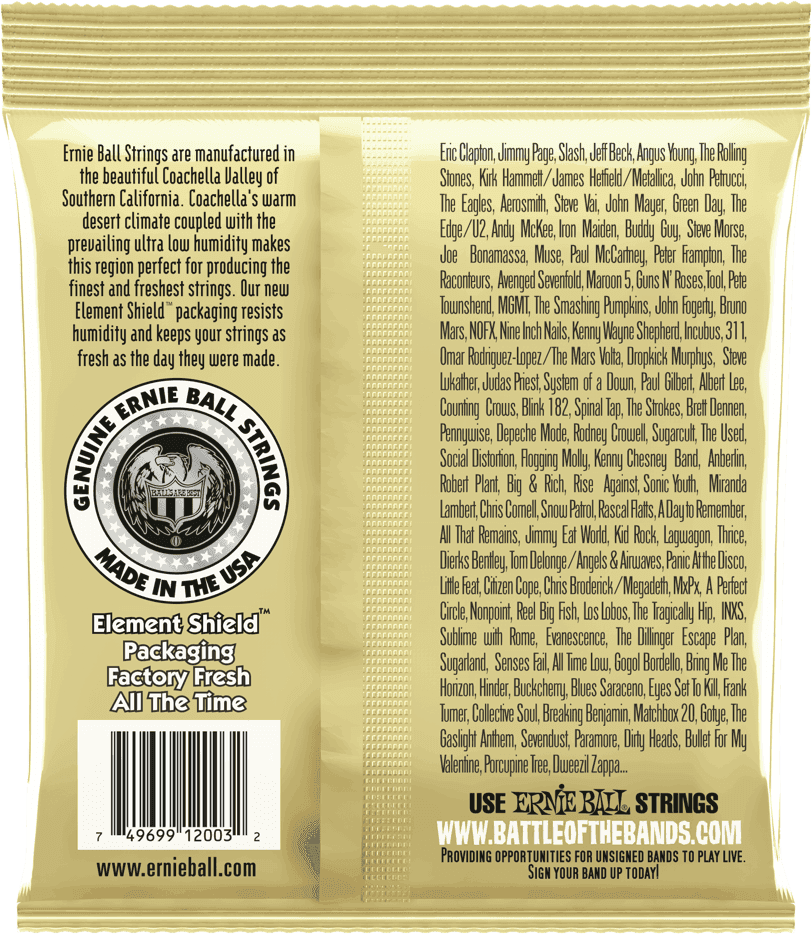 Ernie Ball 2003 Earthwood Medium Light 12-54 snaren