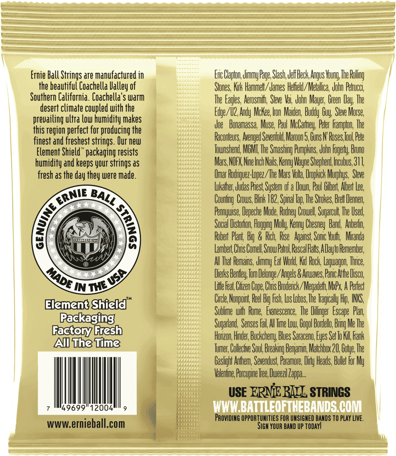 Ernie Ball 2004 Earthwood Light 11-52 snaren