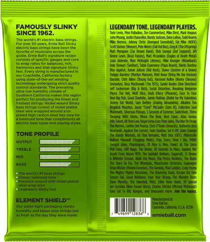 Ernie Ball 2836 Regular Slinky Bass (5sn.) 45-130 snaren