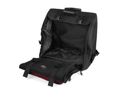 CNB accordeon trolley tas, met wielen, 47h x 45b x 22d, voor 72 bassen