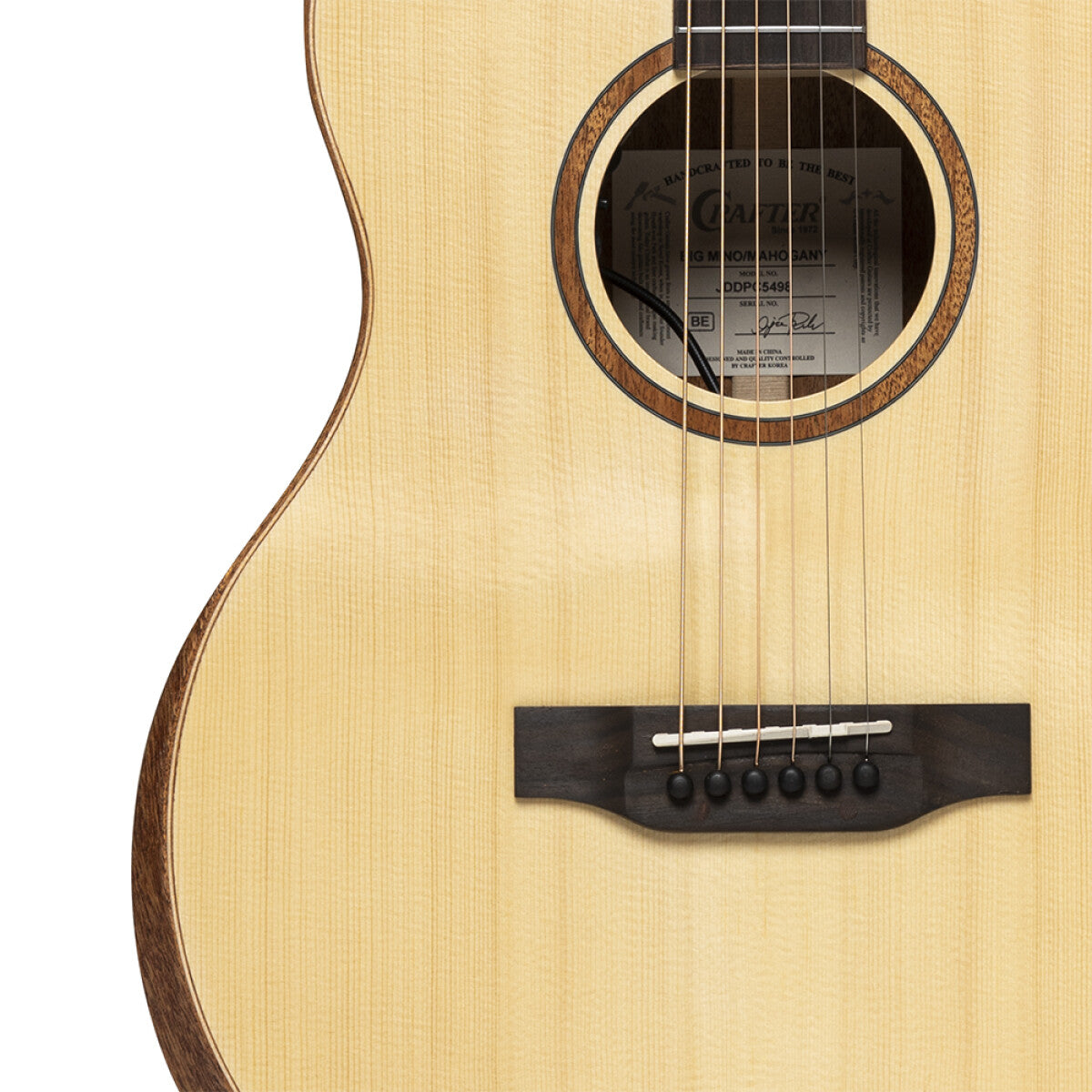 Crafter Big Mino Mahonie Westerngitaar