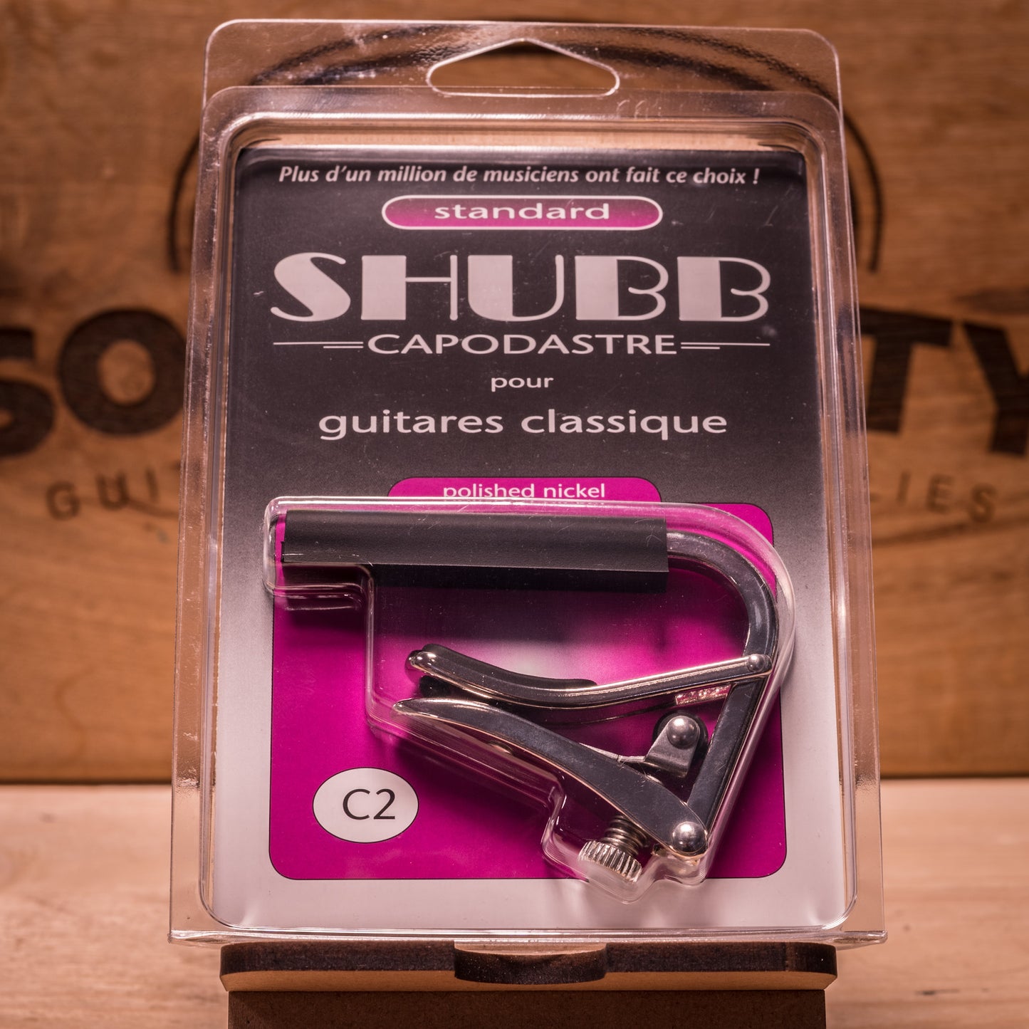 Shubb C2 Klassiek/Spaans Nickel Capo