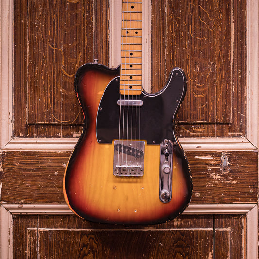 Fender USA 1977 Telecaster Sunburst Elektrische Gitaar (occasion)