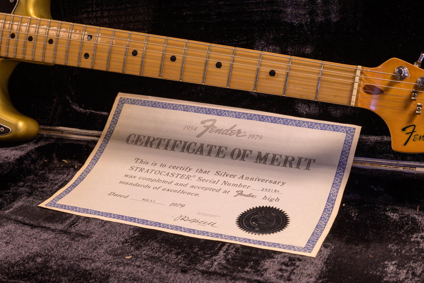 Fender USA Stratocaster 25th Anniversary 1979 Elektrische gitaar