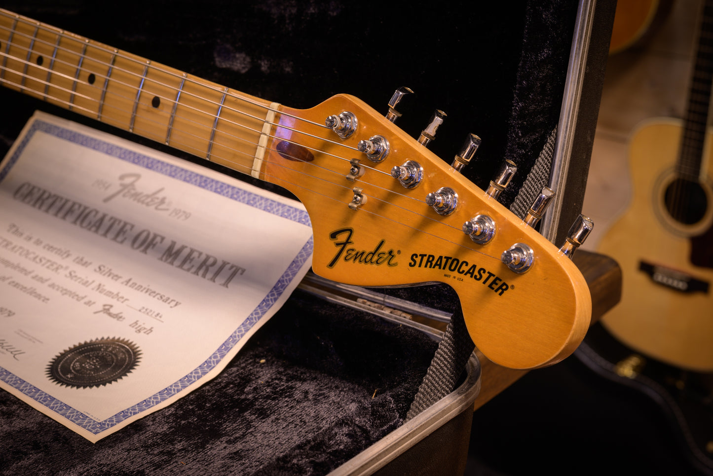 Fender USA Stratocaster 25th Anniversary 1979 Elektrische gitaar